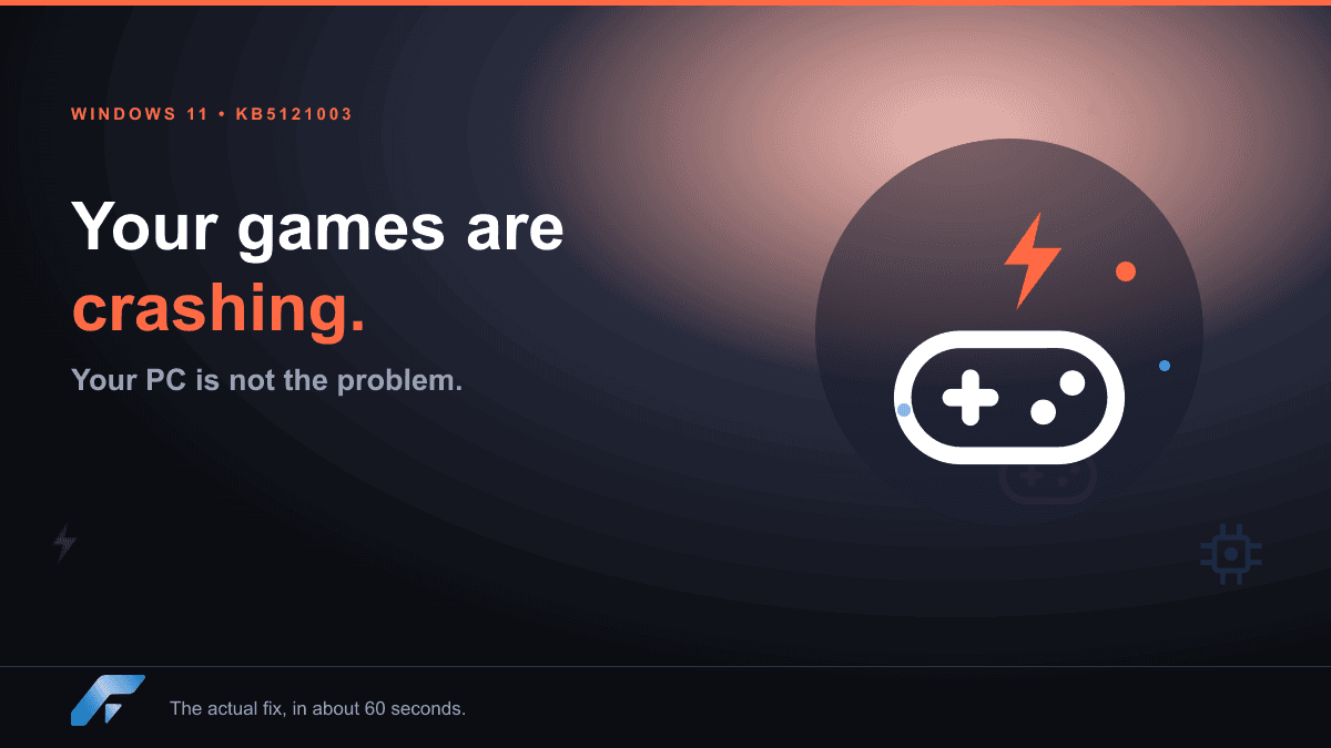Your Games Are Crashing And Your PC Is Not The Problem